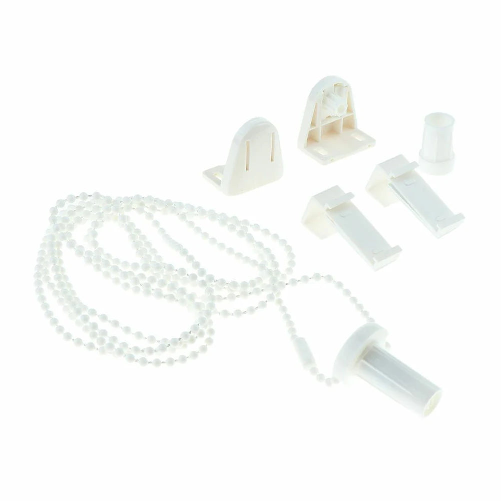 stores enrouleurs verticaux latte beige blanc chaîne blanche moderne clips boutons finition