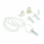 stores enrouleurs verticaux latte beige blanc chaîne blanche moderne clips boutons finition