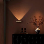 lampe murale moderne pierre naturelle gris clair éclairage quotidien 3000K fixé mur minimalisteintérieur decoration
