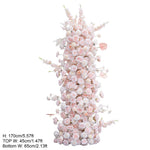 décoration mariage arbre artificiel rose clair fleurs modernes élégantes extérieurintérieur événement floral