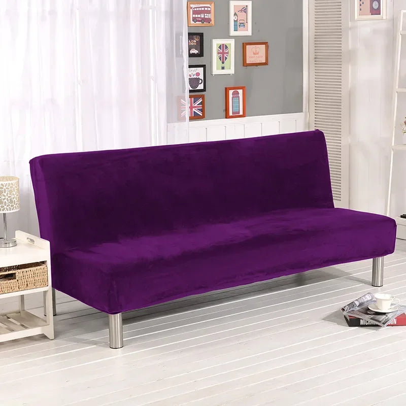 housse canapé velours gris extensible canapé lit futon moderne lavable amovible