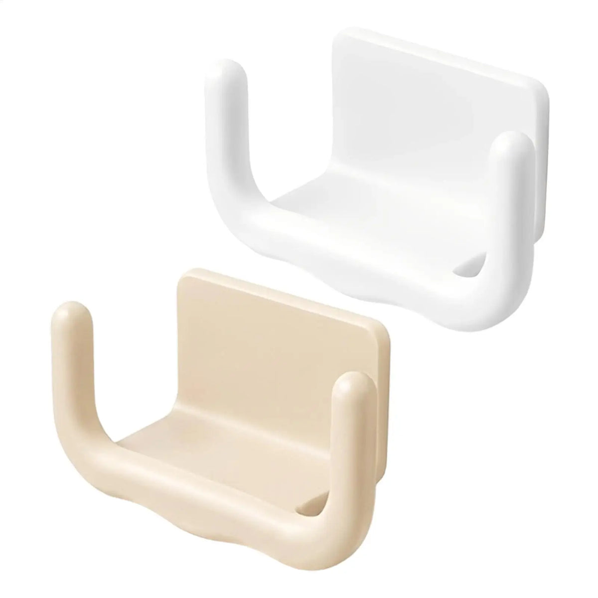porte rouleau papier toilette support mural blanc beige moderne épuré classique tissu amovible adaptable