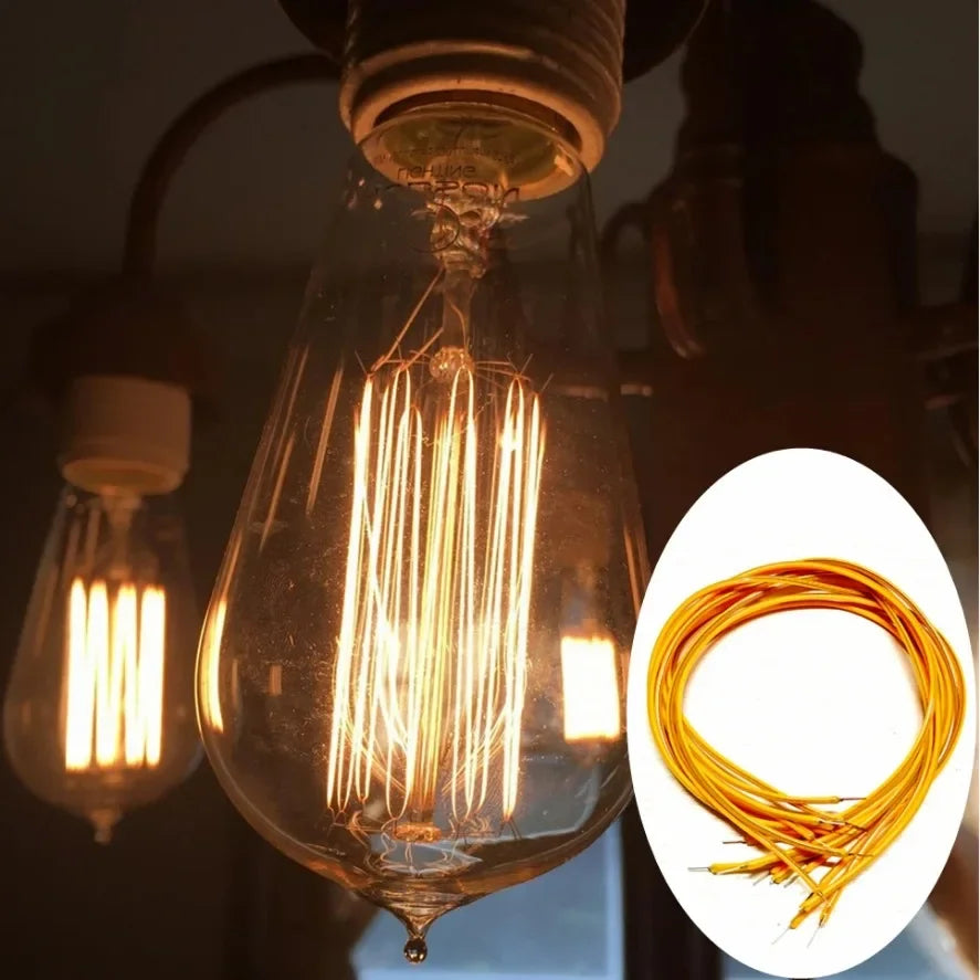 décoration lumière flexible filament led 300mm jaune moderne clips festive