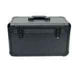 boîte rangement aluminium grande taille 49x29x30cm mousse adhésive fermeture métal industrielle utilitaire