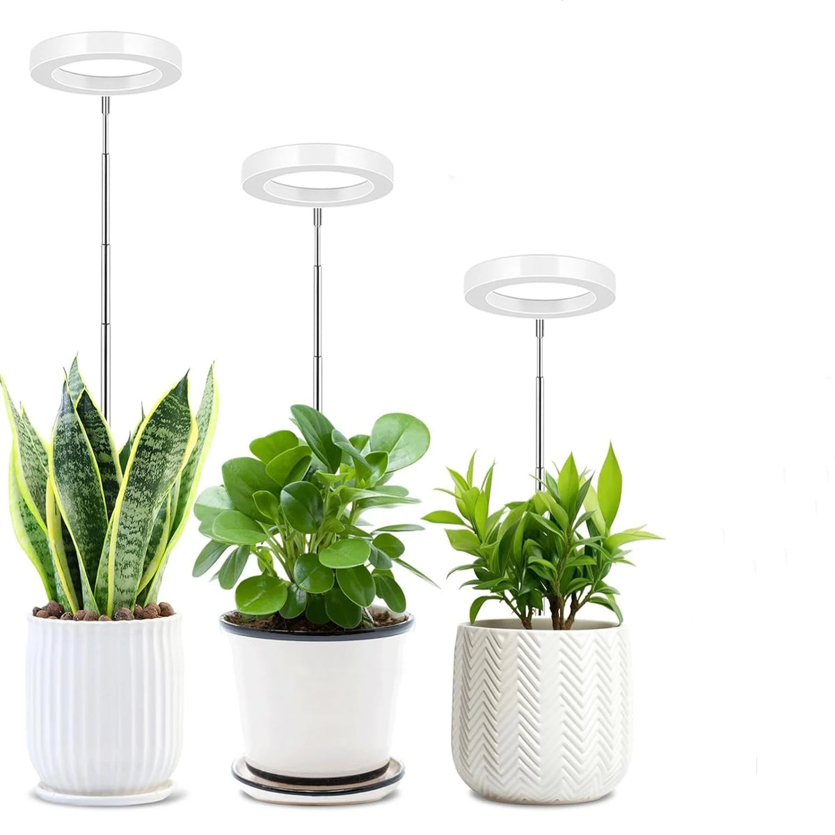 lampe led plante blanc moderne modes luminosité usb 48 diodes