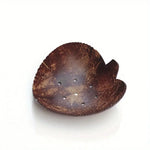 bol marron artisanal texture naturelle taches blanches rangement dessert ornements créatifs bricolage farmhouse decoration