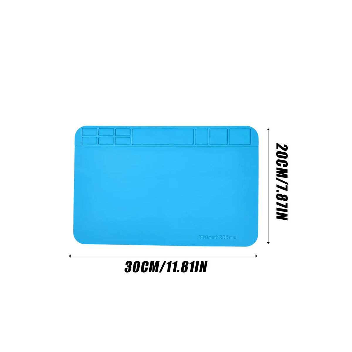 tapis yoga bleu moderne antidérapant thermomètre tournevis pièces rechange clips pinces