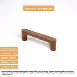 poignées meuble bois naturel brun minimaliste nordique grain arrondi éco designintérieur