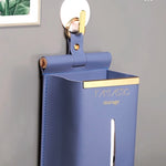 Sac serviettes simili cuir moderne orange vert blanc rouge bleu suction