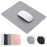 tapis souris cuir texture gris noir moderne antidérapant étanche portable pc