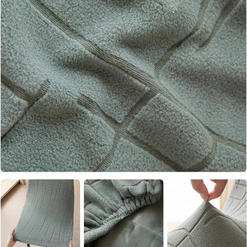 housses chaise carreaux vert gris moderne adhésif extérieur mariage opaques polyester coton adjustable