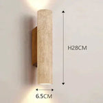 lampe murale moderne pierre marbrée beige brun clair interrupteur câble électrique 249 2000 lumens