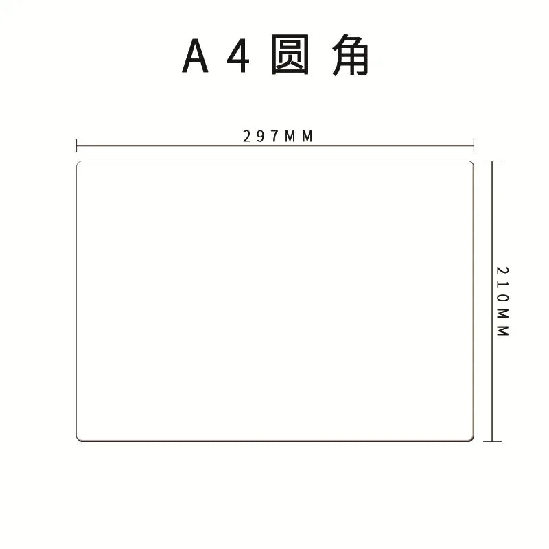 tableau blanc effaçable aimants marqueurs gomme effacer adhésif moderne blanc uni opaque A3 A4