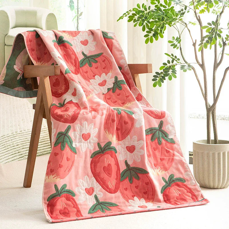 serviette bain coton fleur multicolore moderne jacquard absorbante toilette confortable respectueuse peau lavable machine
