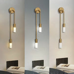bande lumineuse led applique murale moderne or abat joueurs blanc éclairage quotidien minimalisteintérieur chambre