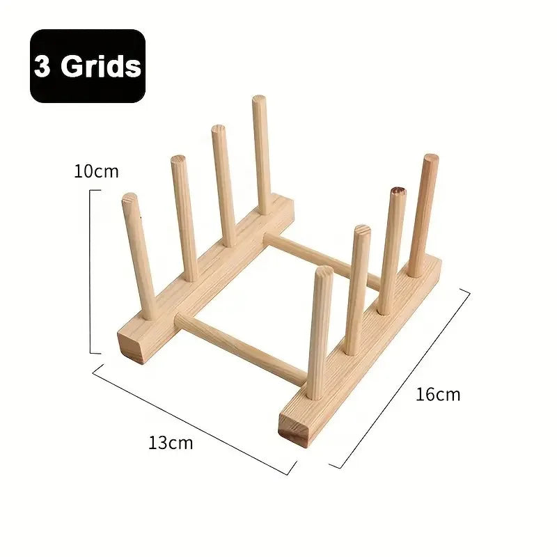 support assiettes bois naturel moderne sans motif assiettes variété tailles