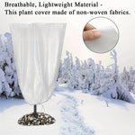 voile hivernage plante tissu non tissé housse protection jardin pot extérieur anti gel blanc