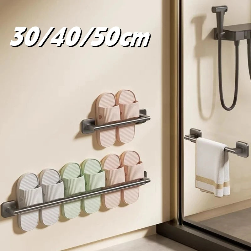 porte serviettes mural acier inoxydable gris serviettes moderne fixations vis sans trou salle bain