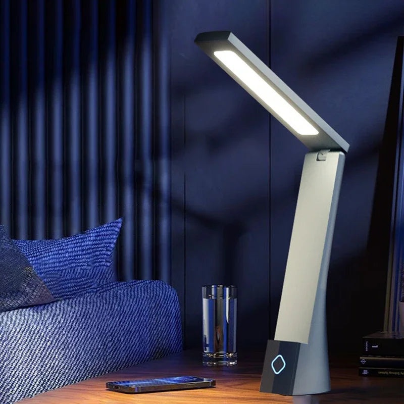 lampe led moderne minimaliste blanc gris noir angle inclinaison 120
