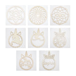 attrape rêves boho artisanal plumes motifs géométriques naturel bois chambre décoration murale