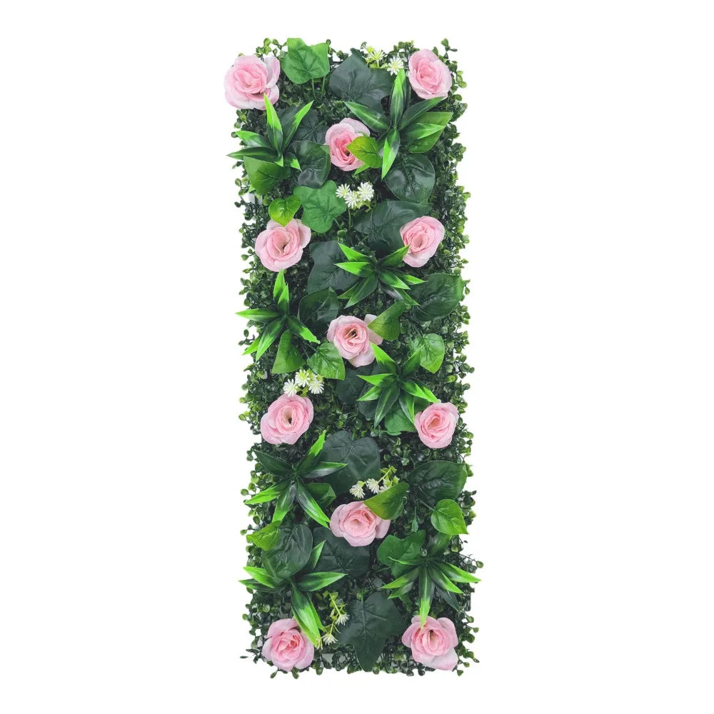 panneau mural végétal artificiel décoration maison feuilles fleurs moderne naturel tapis eucalyptus sans arrosage