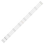 bande lumineuse led blanc moderne rétro éclairage téléviseur kit led trous