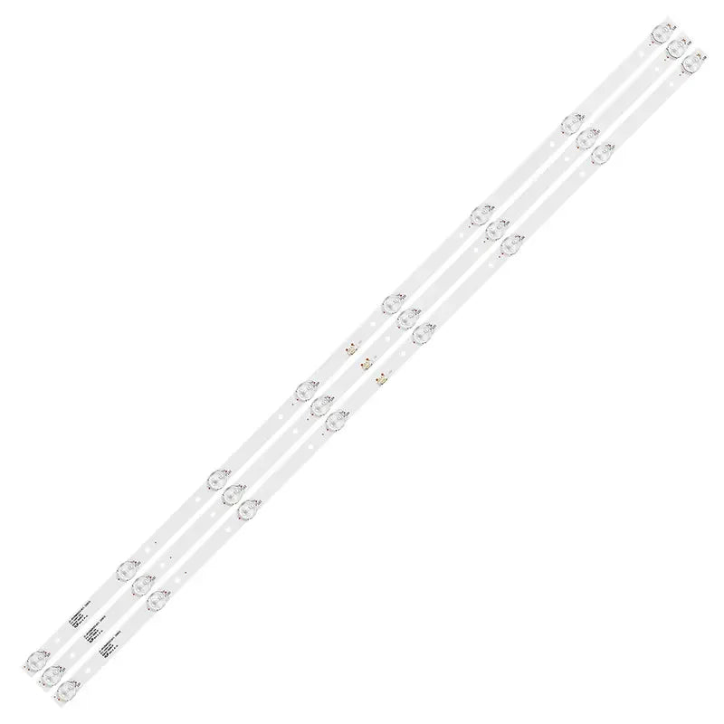 bande lumineuse led blanc moderne rétro éclairage téléviseur kit led trous