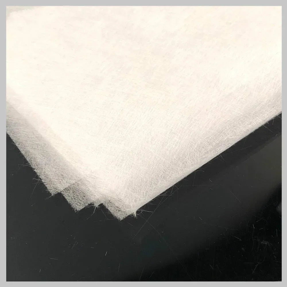 tissu non tissé blanc résistance déchirure bricolage simple texture fine 1mètre 5mètres