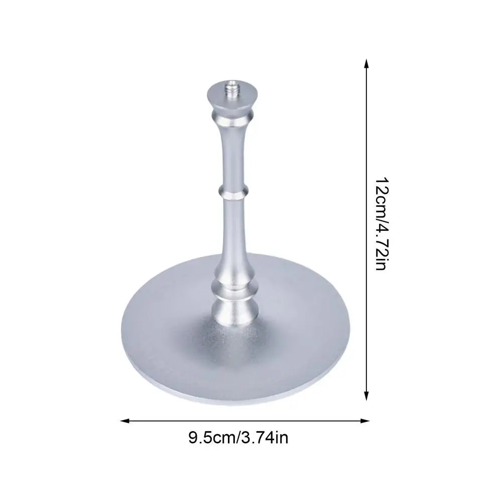 lampe table moderne argent noir abat jour vis fixation base solideextérieur