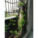 guirlande végétale artificielle feuilles fougère lierre naturelle extérieur intérieur décoration vert foncé clair