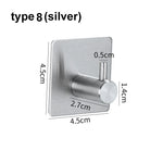 porte serviettes acier inoxydable salle bain mural cuisine toilette fixe accessorise toilette salledebain cuisine