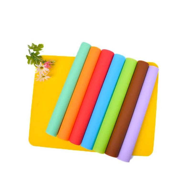 Set de table en silicone noir design
