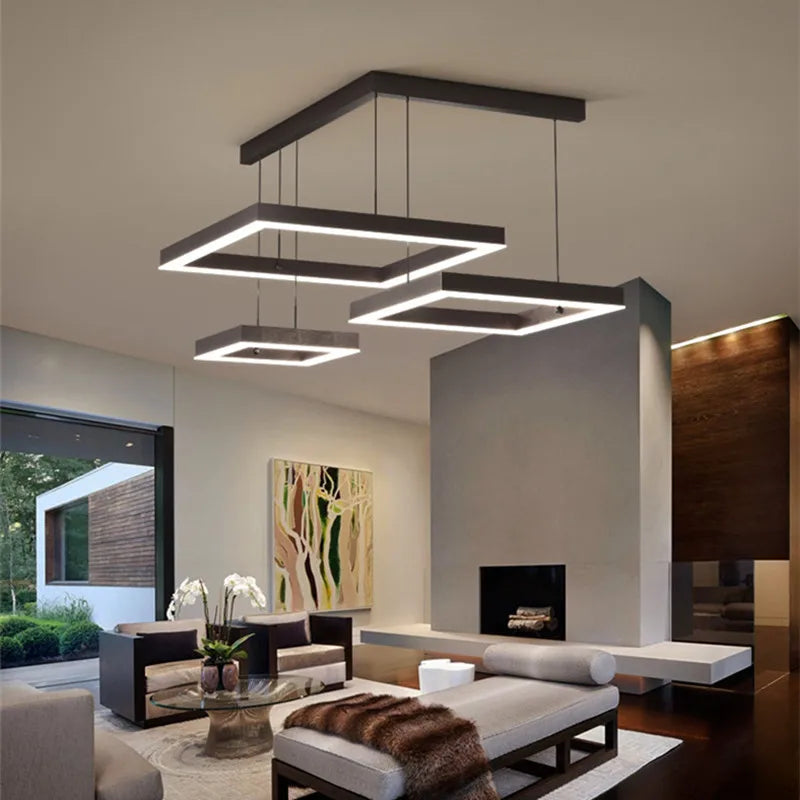 Suspension LED dans différentes couleurs pour la décoration d'intérieur