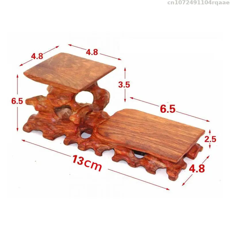 supports bois sculpté plantes décorations maison asiatique zen figurines bouddha