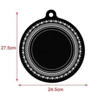 protège plaque induction silicone moderne noir blanc motifs géométriques antidérapants triangles cercles concentriques