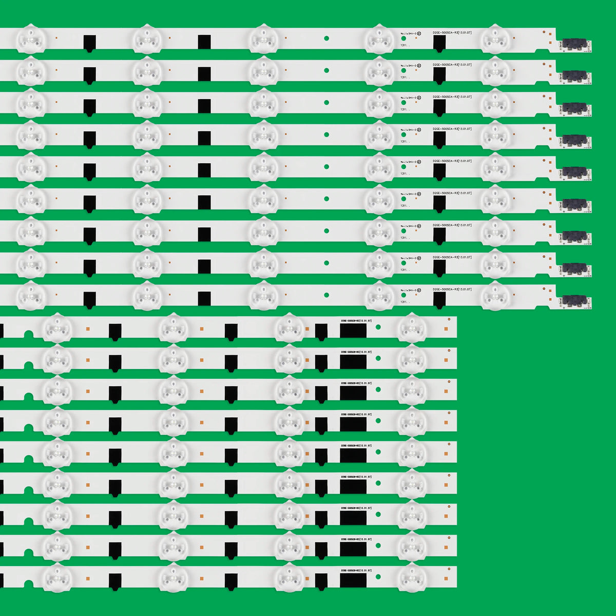 bande lumineuse led blanc moderne connecteurs électriques compatibles téléviseurs