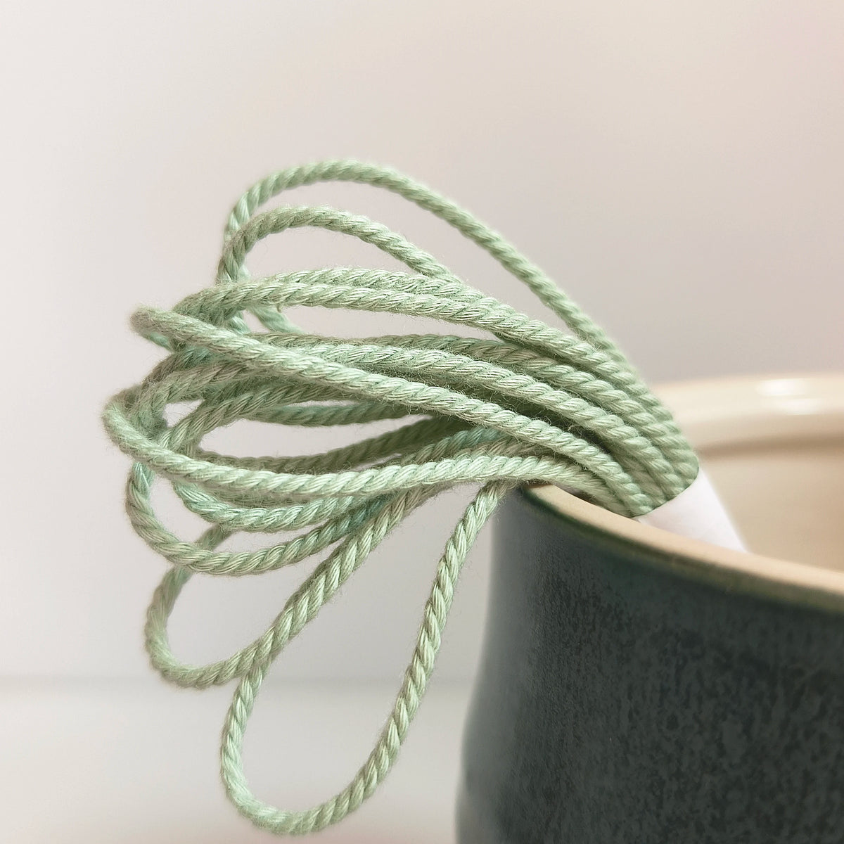 corde macramé coton pur torsadée bijoux artisanaux projets créatifs diy fait main