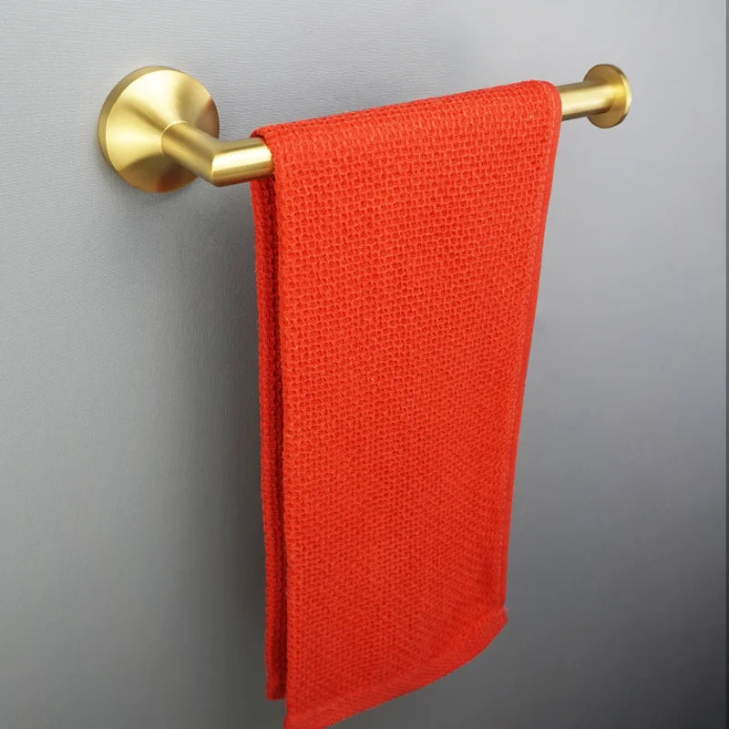 accessoires salle bain doré porte savon porte savonnette porte serviettes moderne minimaliste