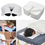 housses coussin massage jetables blanches unies confortables 36.5cm 27cm pack 100 pièces usage unique