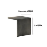 banc moderne gris foncé extérieur résistant l'eau luminaire ip65 led 7w aluminium