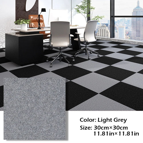 tapis carré autocollant anti dérapant motif carreaux géométriques moderne sol chambre salon