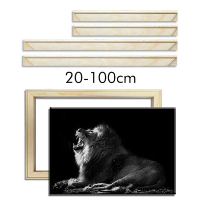 Cadre photo 40x50 en bois bleu marine