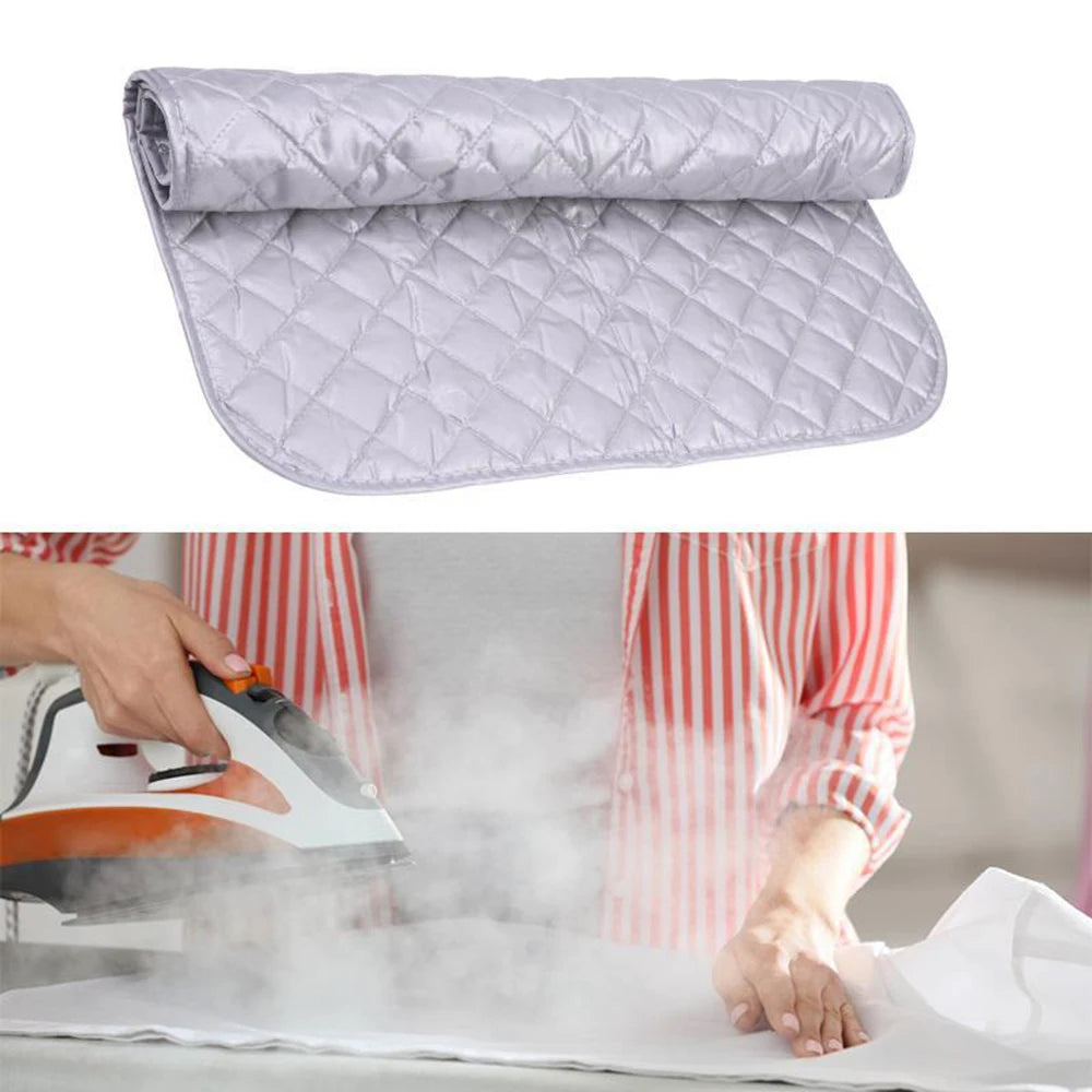 tapis repassage pliable gris quilté moderne sans aimant portable laundry dryer