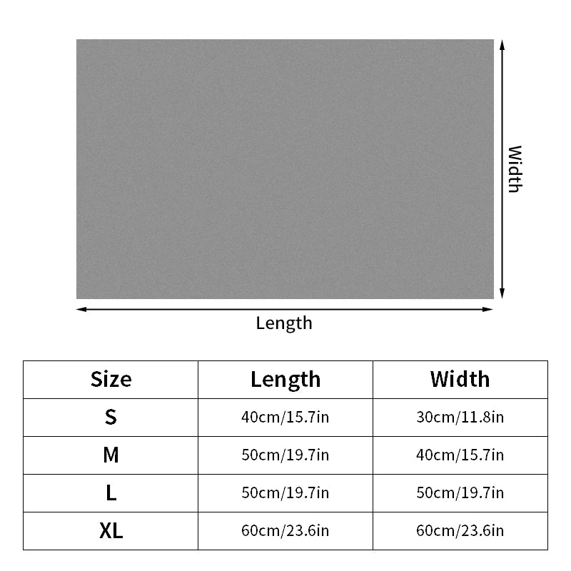 couvre laveuse gris moderne protection anti poussière absorbante 40cm 30cm
