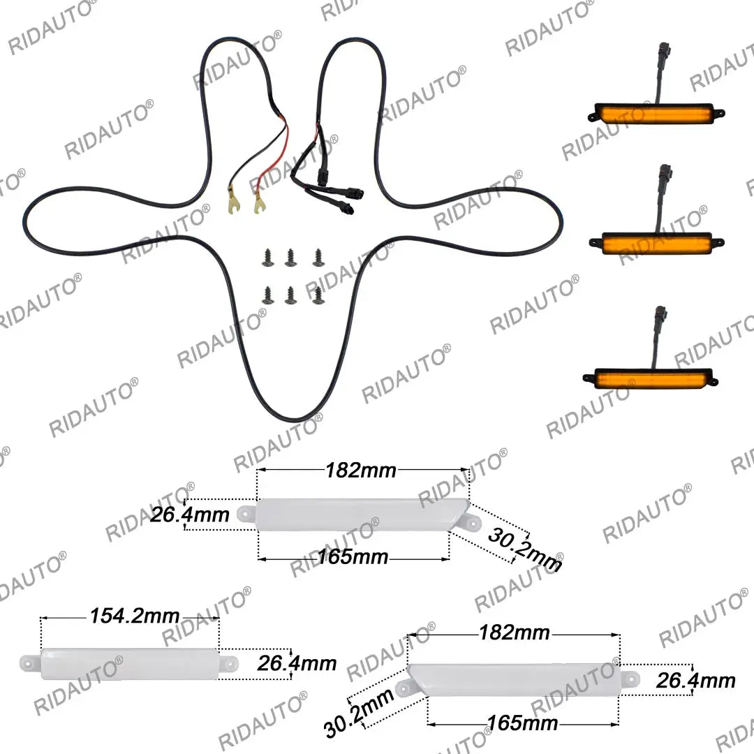 grille pare chocs noir moderne ford ranger 2015 2021 led câbles vis