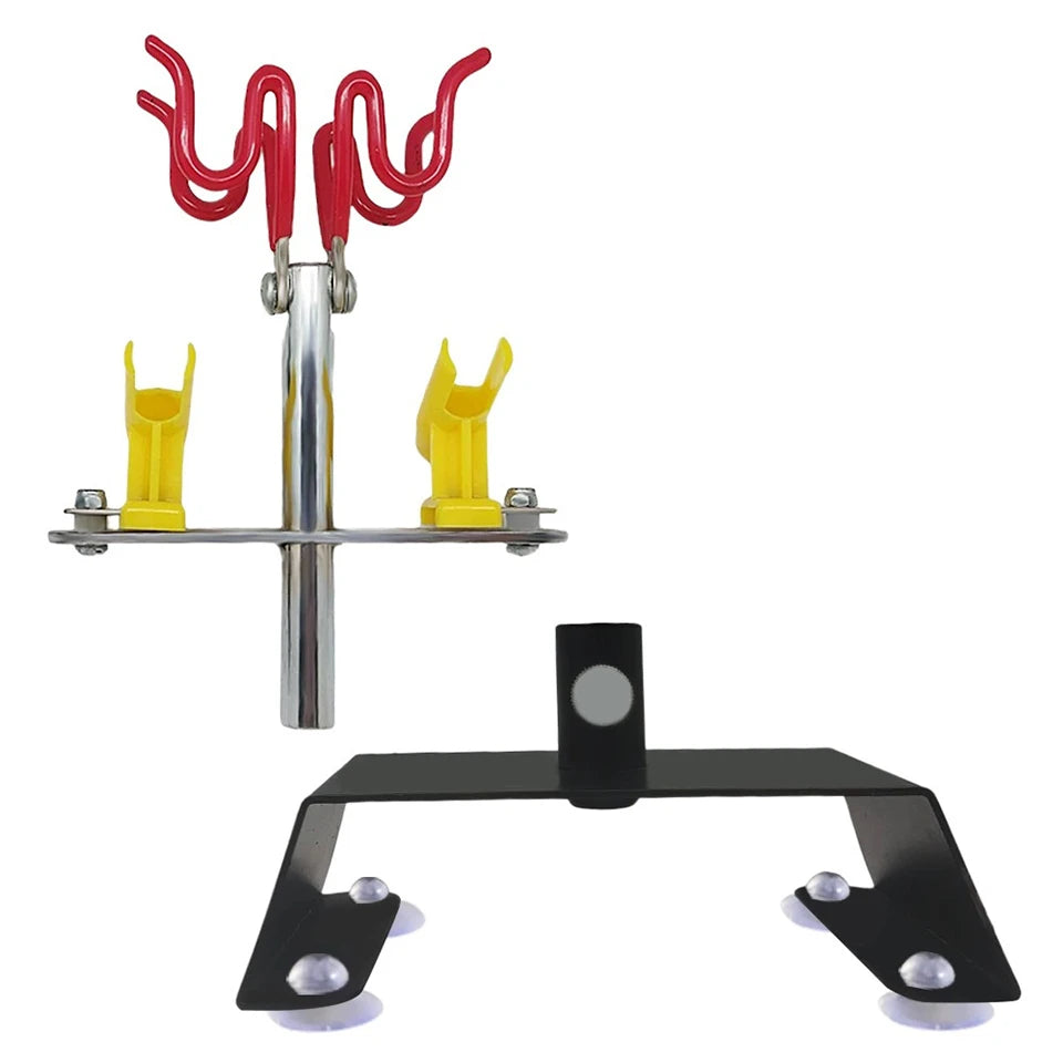 support airbrushes ventouses métallique industriel outils peinture portable rangement fourre tout artisanat bricolageDecoration