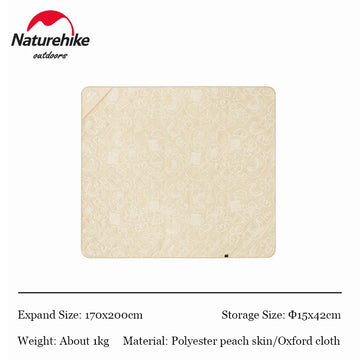 tapis pique nique imperméable motif floral toile veloutée sol moderne portable extérieur plage camping