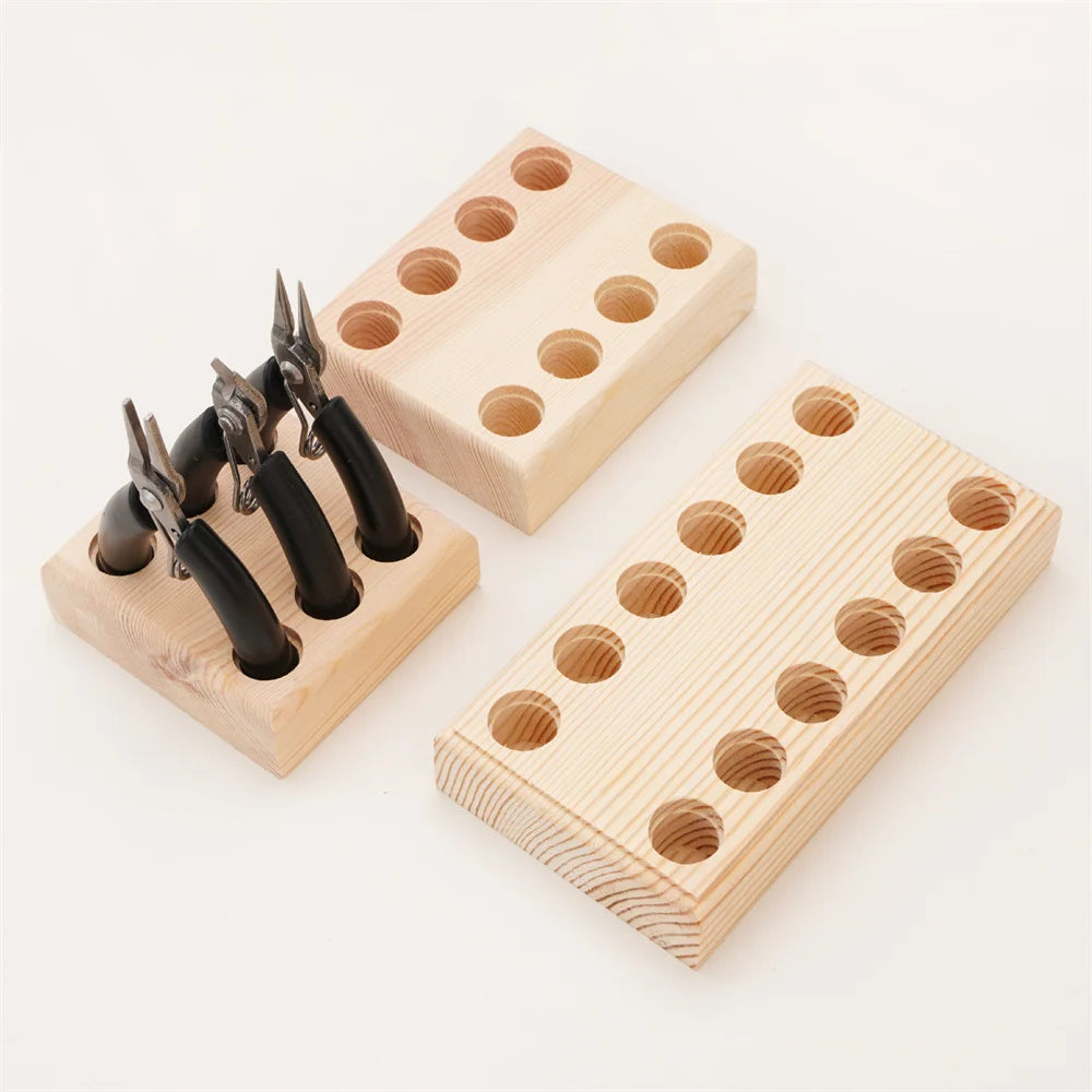 porte outils bois naturel simple pinces outils bricolage maison rustic
