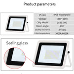 projecteur led blanc noir ip68 eyelets 10w 20w 30w 50w 100w