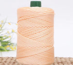 corde coton tressée 3mm fil tissé décoratif couture artisanat accessoires faits main